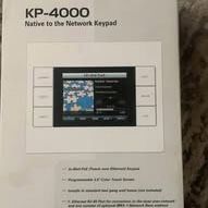 Universal Remote Control KP-4000 Network Keypad