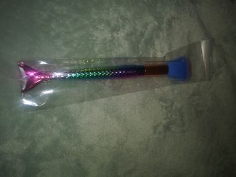 Mermaid makeup brush