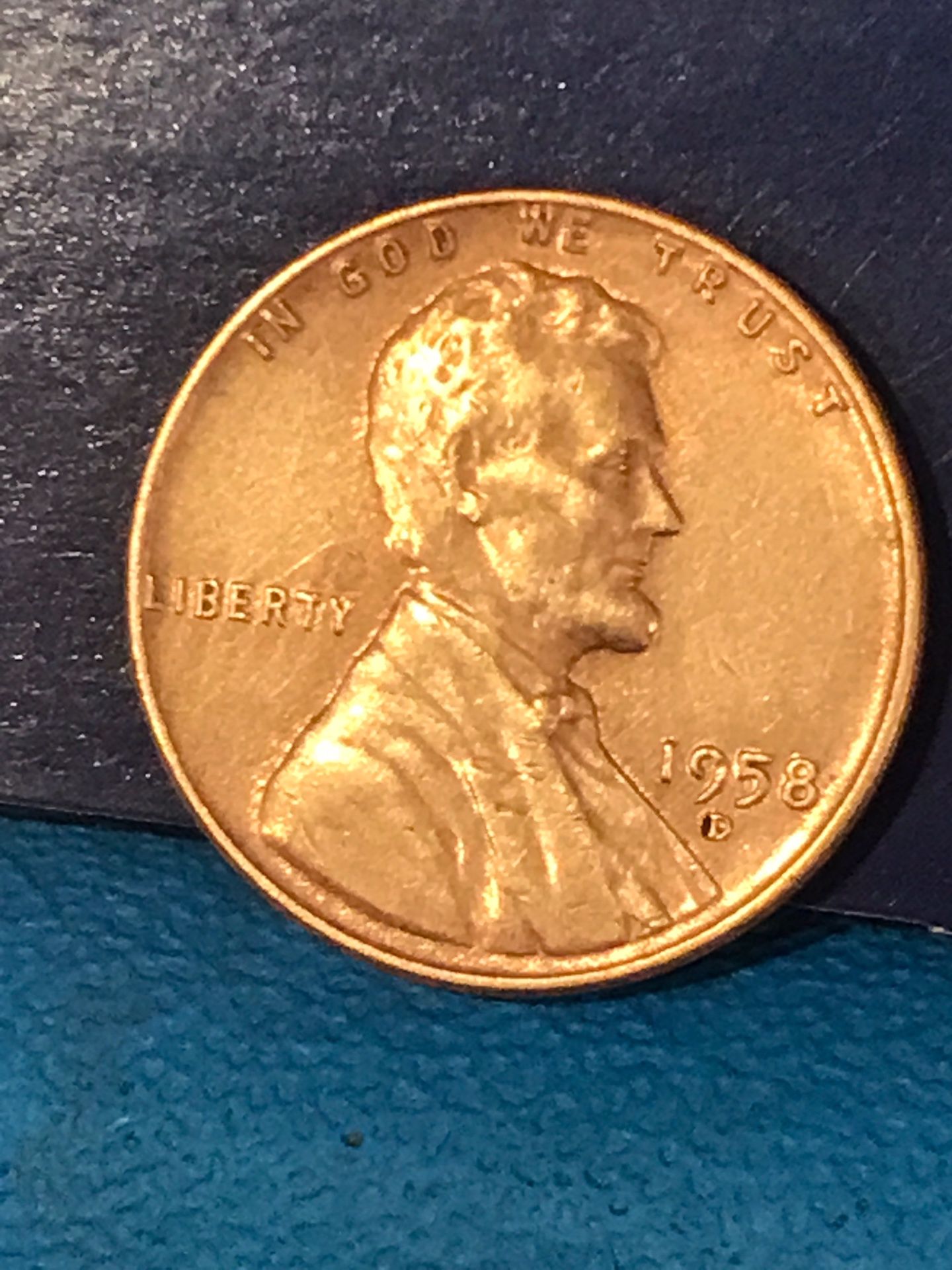 1958 D Lincoln Wheat Penny