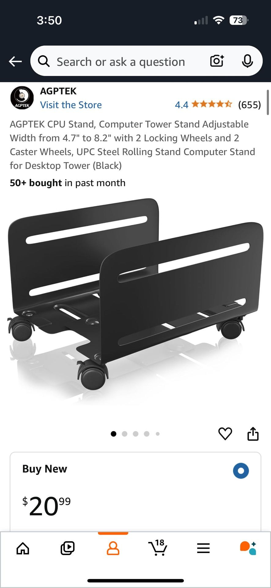 CPU Tower Stand