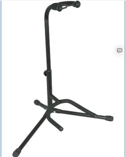 Musician's Gear Electric, Acoustic and Bass Guitar Stand Black