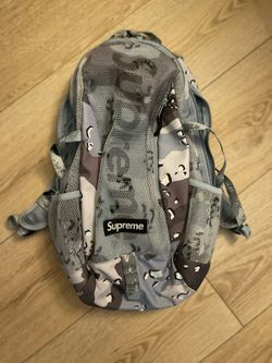 Supreme Cordura Blue Chocolate Chip Camo Backpack SS20