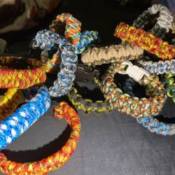 *** New Hand Made Paracord Bracelets ***
