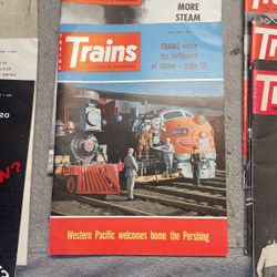 1958, 1959, 1961, 1965, 1966 Train Magazines