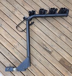 Hanging Bicycle Rack, Hitch Mounted