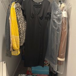 Black Dress Size Large