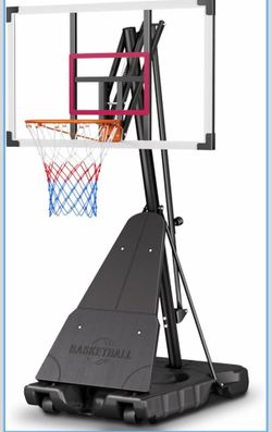 (NEW) Adjustable Basketball Hoop Outdoor 10FT