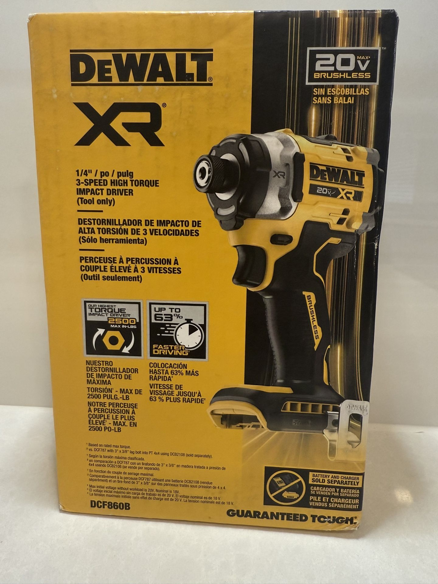 Dewalt Impact Driver Dcf860b
