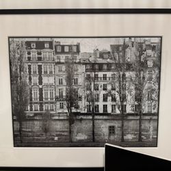 Oversized Framed Paris Art 39”x 29”