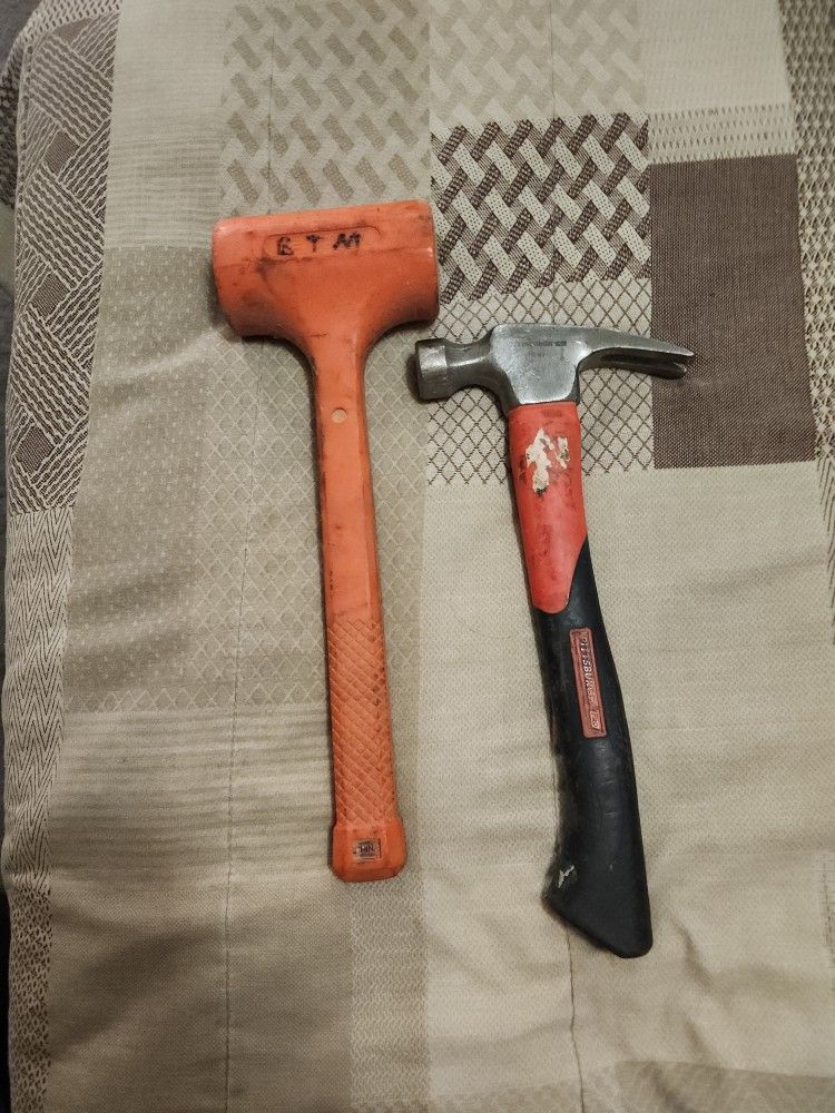 Hammer and dead blow.. Used + Other Items