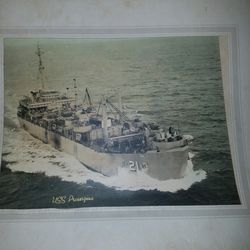 Old uss navy warship