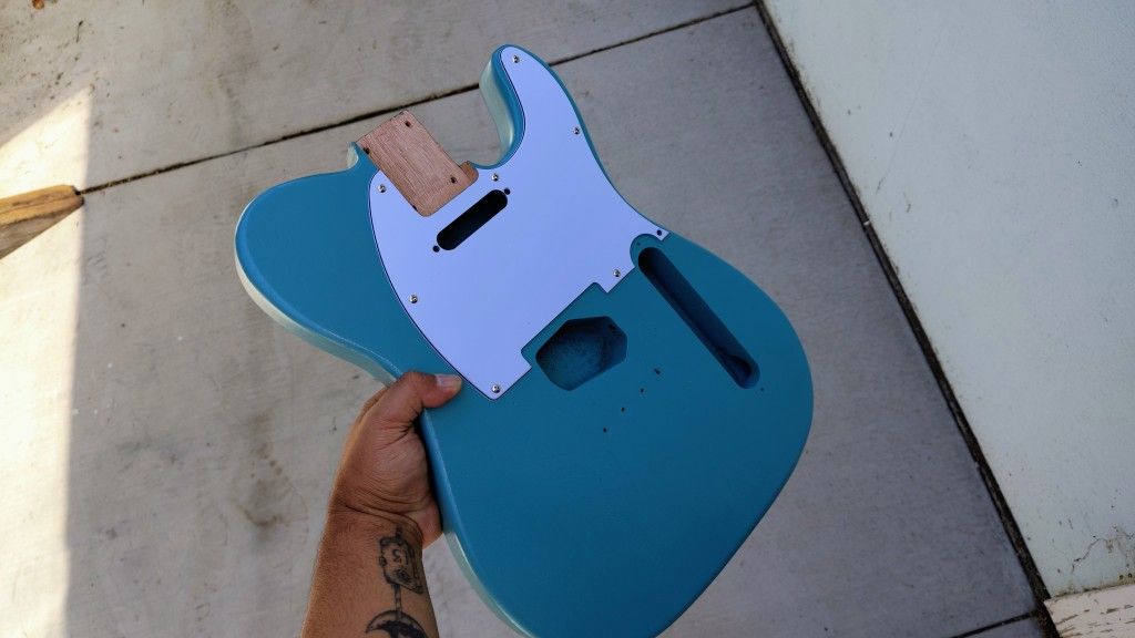 Wooden Electric Guitar Telecaster Body