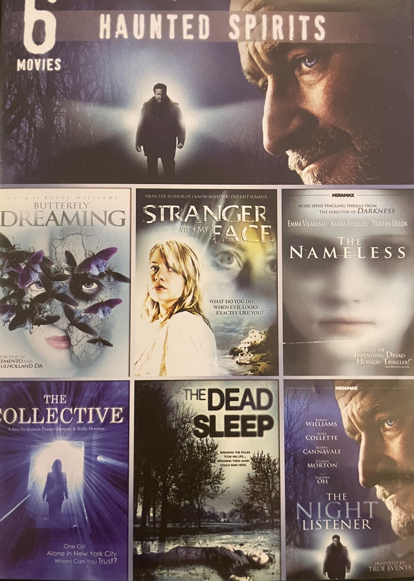 4 HAUNTED SPIRITS Movies (DVD)