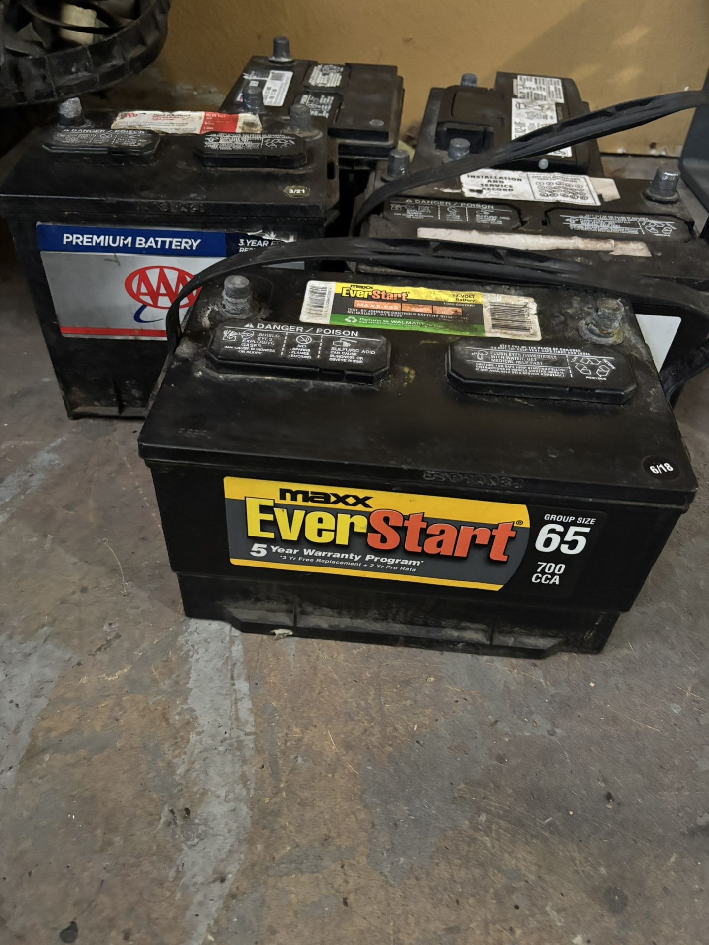 Batteries/ Headlights