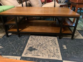 Multi Shelf Industrial Modern Style Coffee Table $125 OBO!