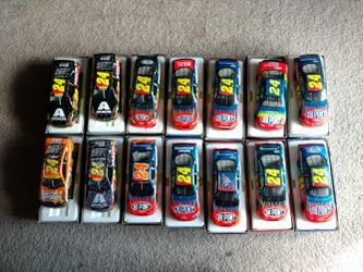 Jeff Gordon 1:24 scale dicast cars