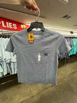 CARHARTT Grey Mountain Graphic Pocket T-Shirt