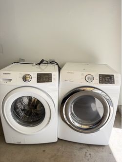 Samsung washer and electric dryer