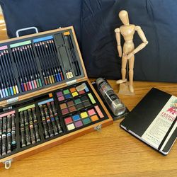 Artist Set Sketching Drawing