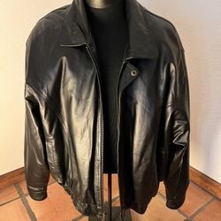 Leather Coat 