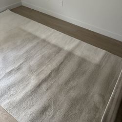 Large White Rug