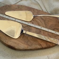 Silver Pie Servers 