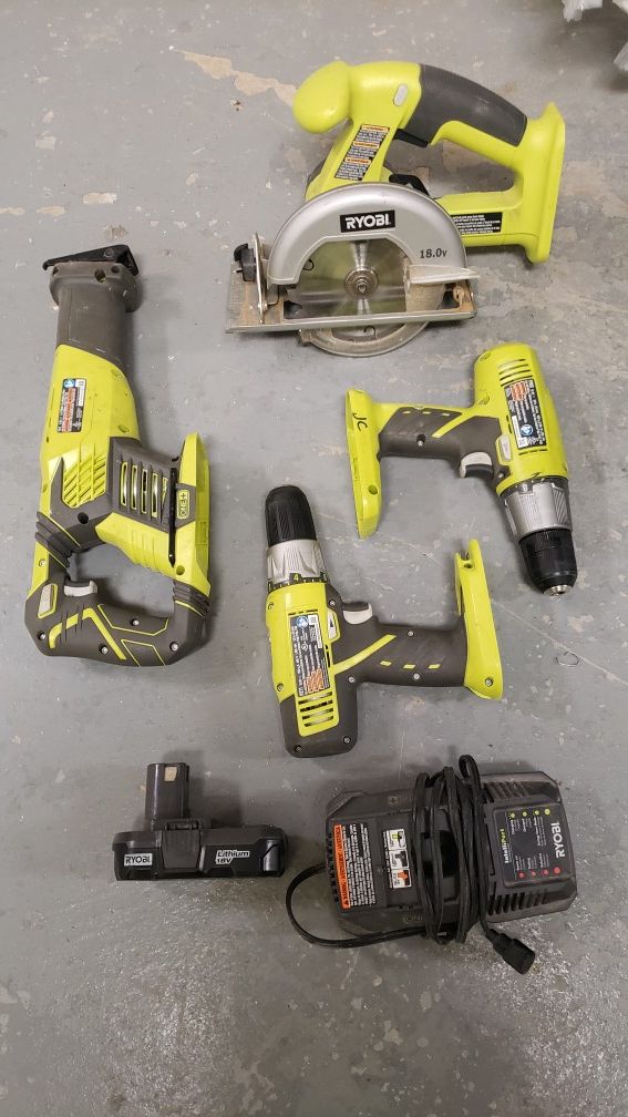 Ryobi one tool set