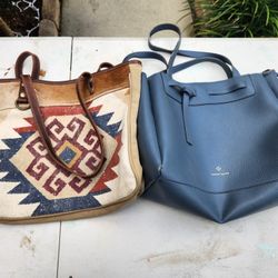 2 Women's Purses.  One Low Price 