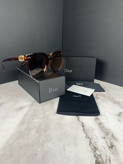 Designer Tortoise Sunglasses with Box