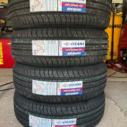 (4) -  265/65/18 Otani SA1000 All Season Tires