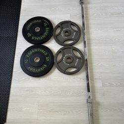 Weights and Barbell for sale