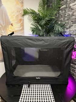 Midnight Black 36" XXLarge Plus Shera Super Soft Dog Crate!! New!