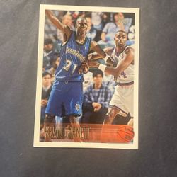 Kevin Garnett  1996-97 (Second Year)Topps #131