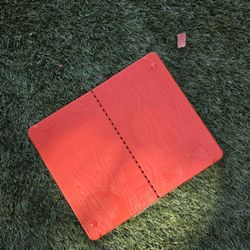 Orange Board Breaking