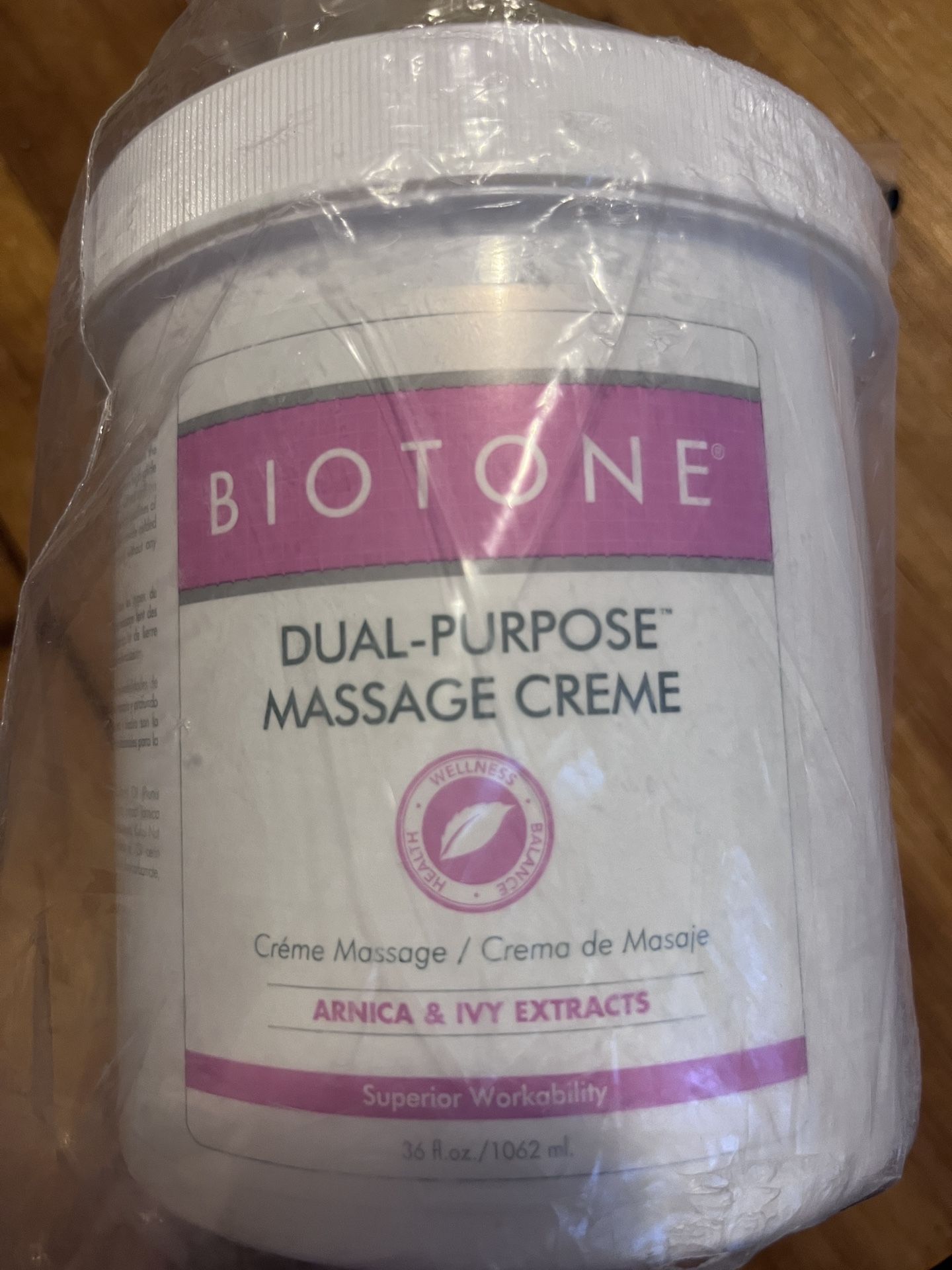 Biotone Dual-Purpose Massage Creme, 36 Ounce