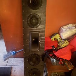 Mvh-1400nex  pioneer head unit speaker wall with seleniums and prv compression horn