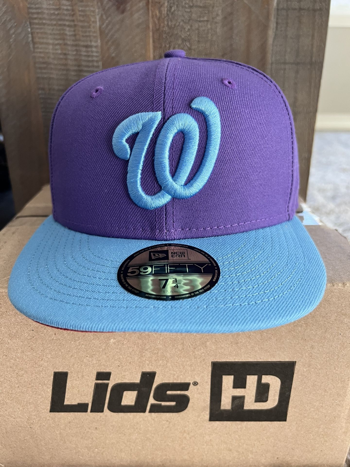 New Era 7 1/4 Washington Nationals Fitted Hat Toasted Pastry Drop
