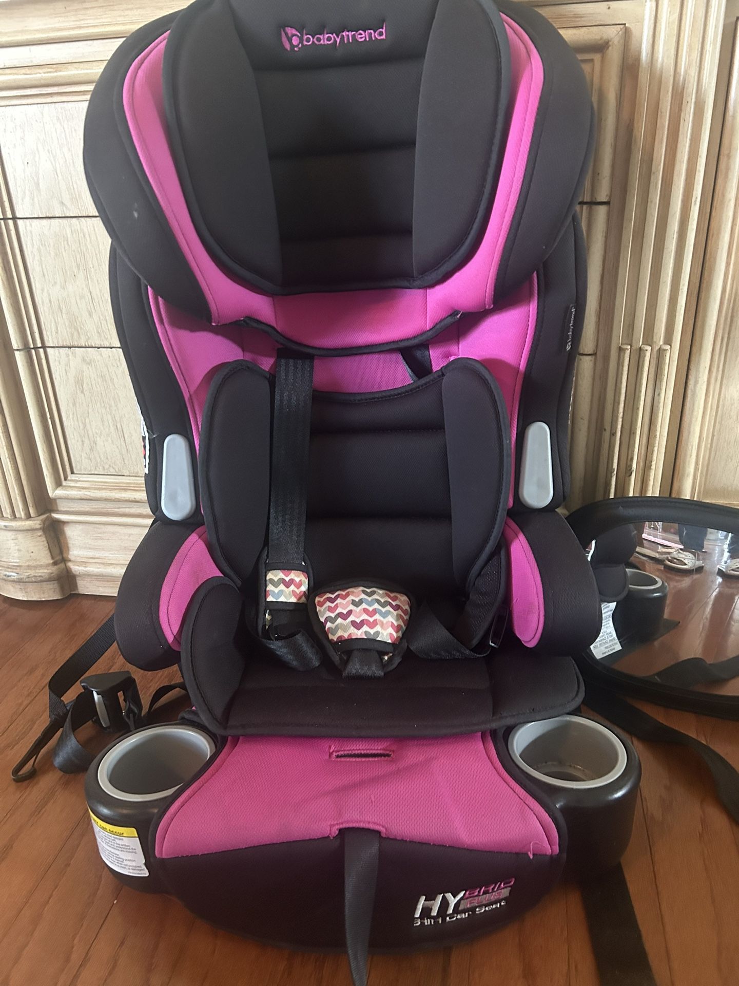 Babytrend 3-in-1 Car/Booster Seat Hybrid Plus