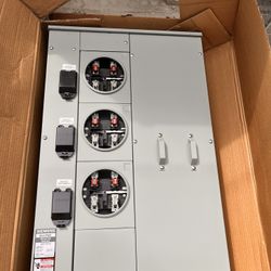 3 Gang Meter With 2 Side Panels