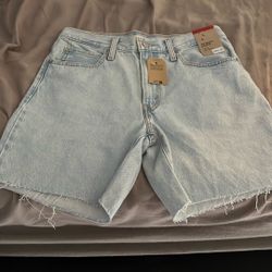 Womens ‘94 baggy jean shorts