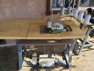 Pegasus- 5 thread, heavy duty, industrial sewing machine