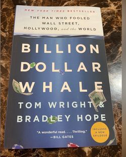 Billion Dollar Whale Book
