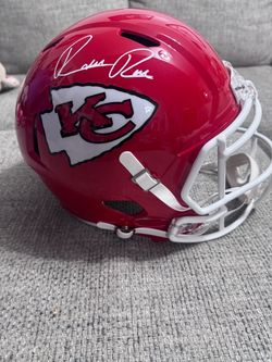 Rashee Rice Signed Autograph Full Size KC Chiefs Replica Helmet - Metabilia Coa