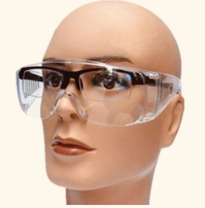 3PCS Safety Protective Goggles - Clear Eye Protection Anti-Splash Dust-Proof
