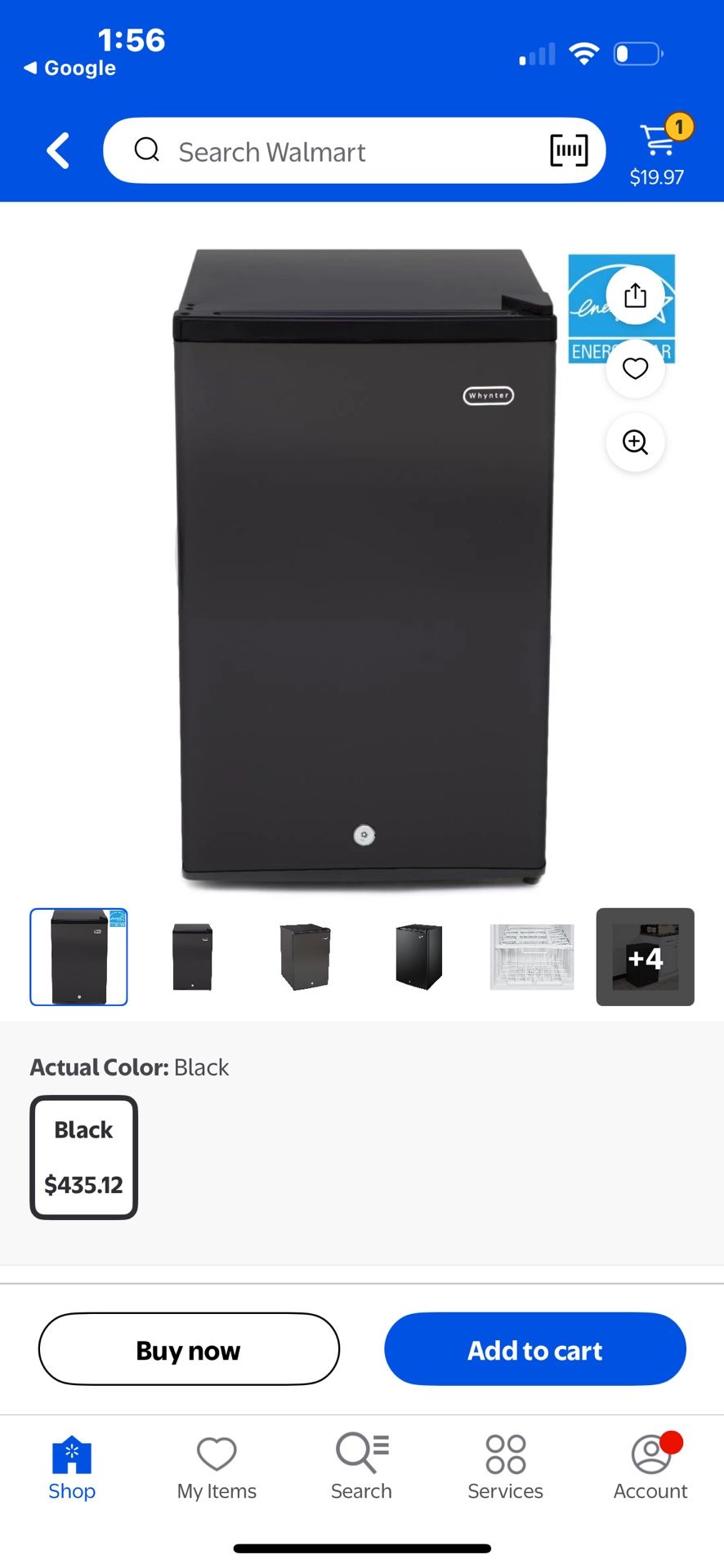 Whynter 3.0 Cu. Ft. Energy Star Upright Freezer