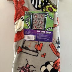 Beetle juice 🪲 Valentine Blanket ( price firm)