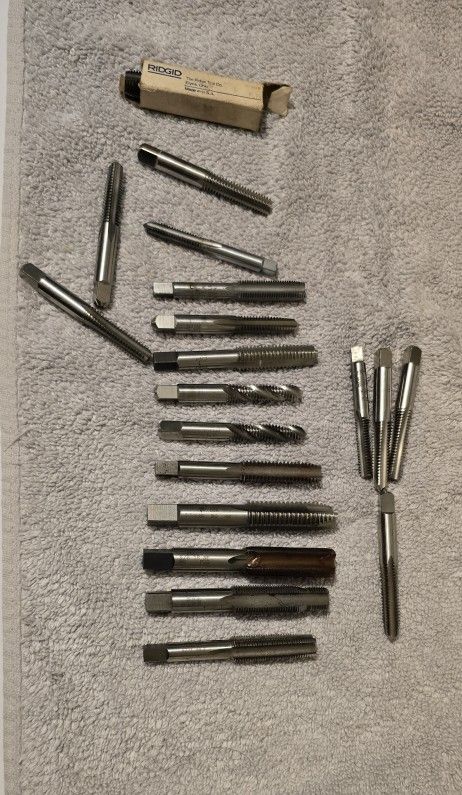 Taps and spiral flute taps - Check out the full description