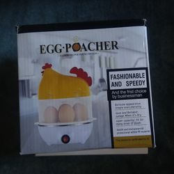  Egg Poacher – Stainless/ Silicone/ Microwave – MSRP $25, Now Only $12!