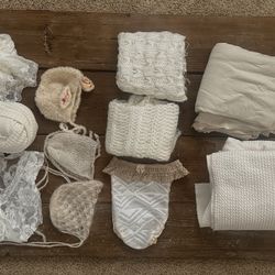 Newborn Photography Props - Cream