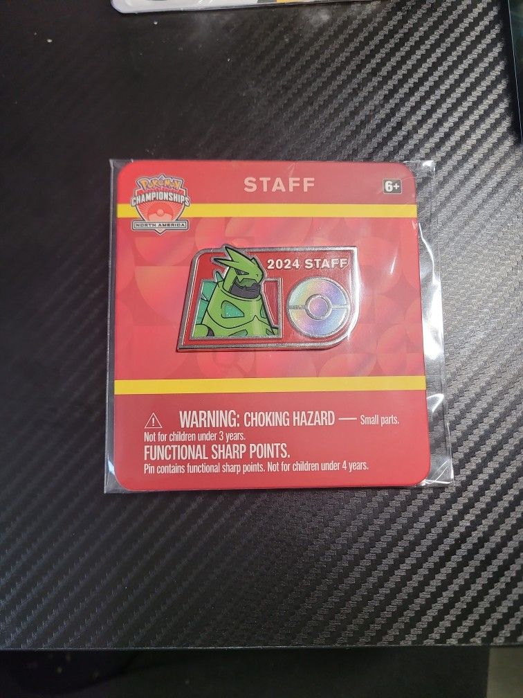Pokemon NAIC 2024 Staff Pin